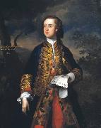 James Latham Portrait of Sir Capel Molyneux oil on canvas